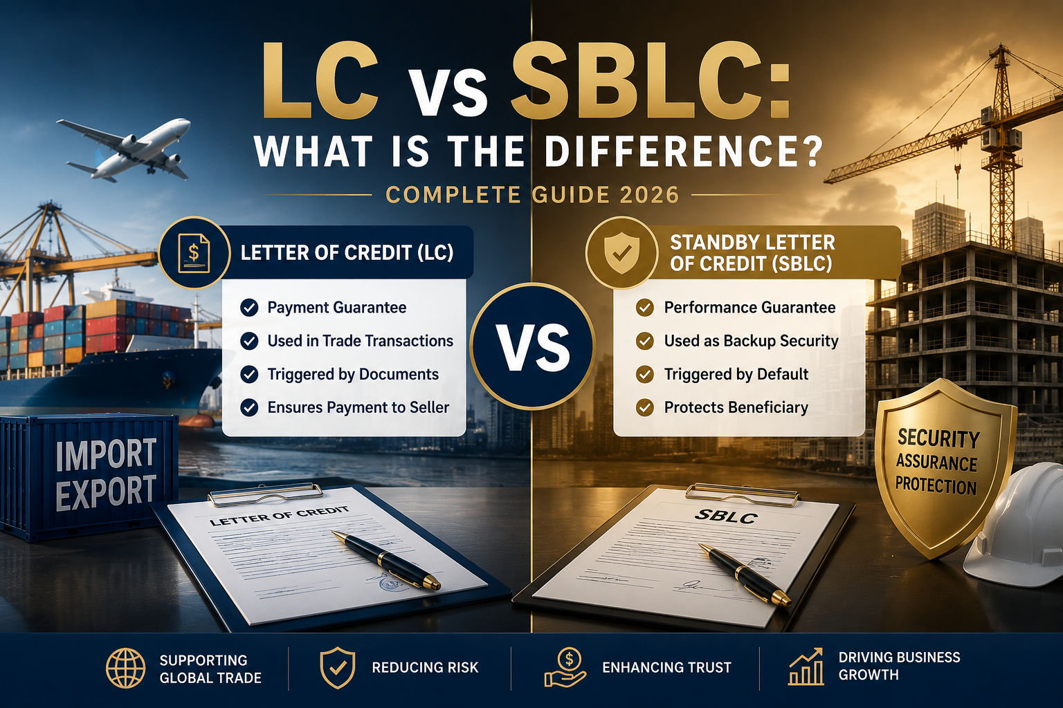 LC vs SBLC: What Is the Difference?