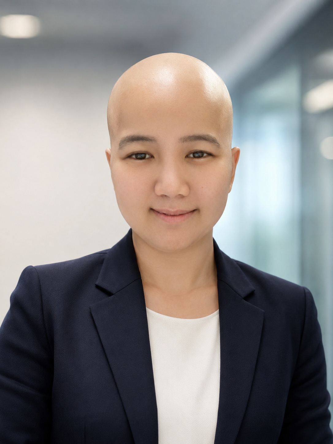 Joan Marie Gonzales during her treatment journey