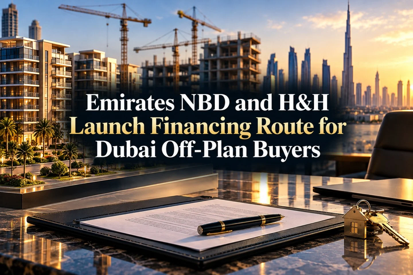 Emirates NBD and H&H financing route for Dubai off-plan property buyers