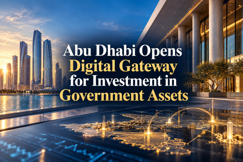 Abu Dhabi Opens Digital Gateway for Investment in Government Assets