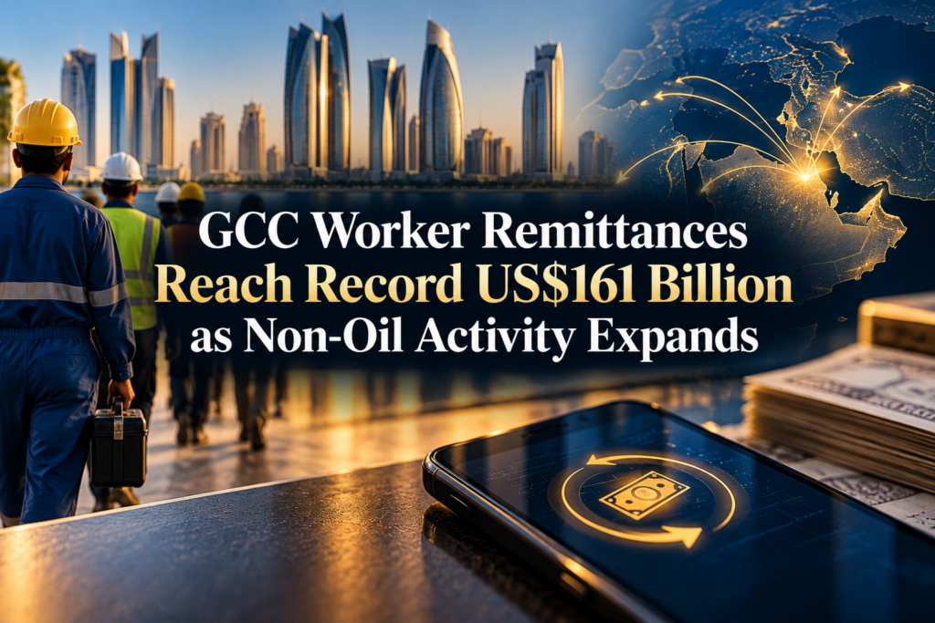 GCC Worker Remittances Reach Record US$161 Billion as Non-Oil Activity Expands