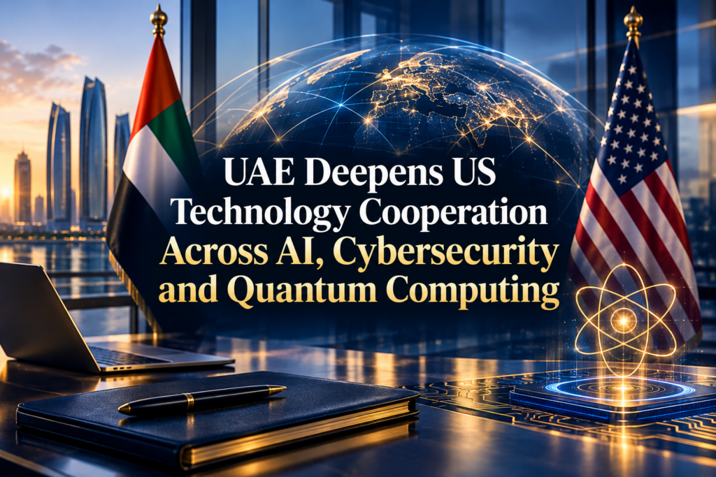 UAE Deepens US Technology Cooperation Across AI, Cybersecurity and Quantum Computing