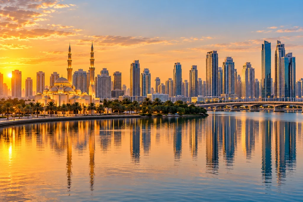 Editorial visual for UAE presence