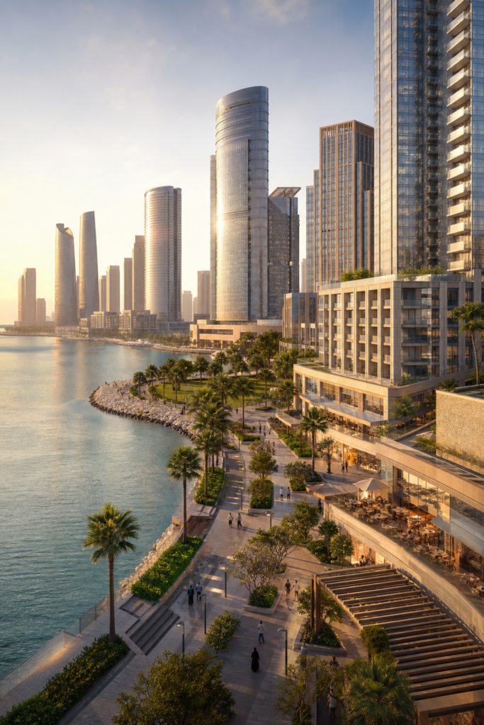 TARAF and Mubadala explore 5.4 million sq ft Al Reem Island waterfront development